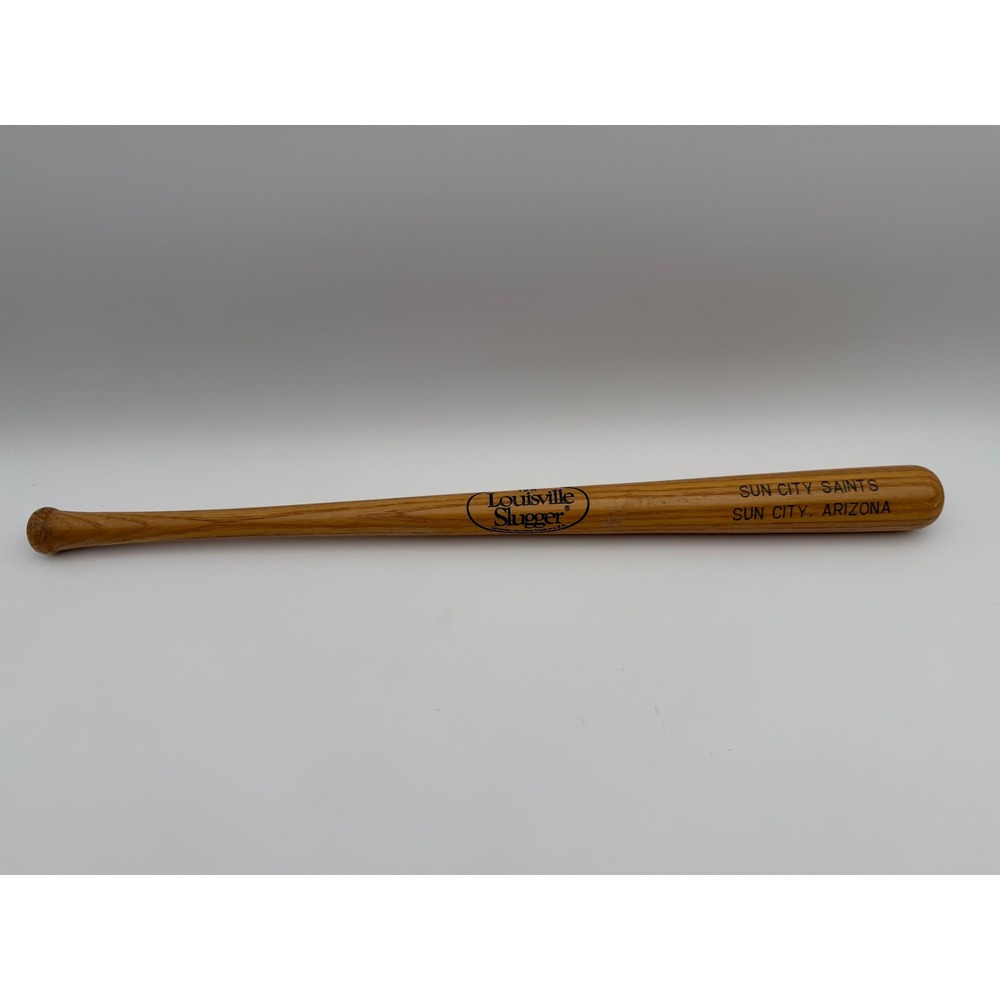 Louisville Slugger Sun City Saints Arizona Engraved Mini Souvenir Wood Bat